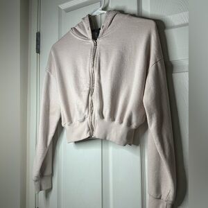 Cropped Zip Up / Forever 21